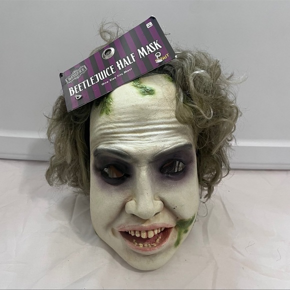 Beetle Juice Half Mask - Picture 2 of 2
